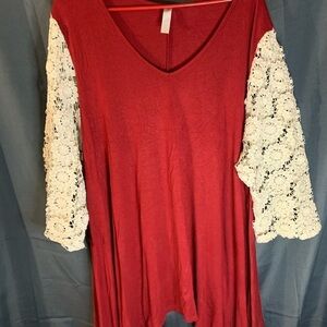 Paisley Grace Asymmetrical Top